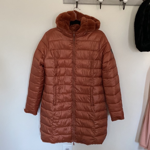 Jackets & Blazers - Puffer coat / reversible to faux fur